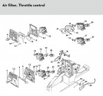 Stihl 026 C Comfort Gasoline Chainsaw Spare Parts